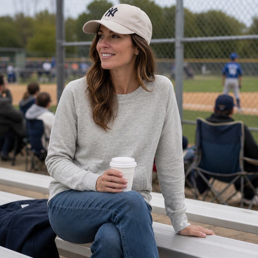 GAPBODY French Terry Sweatshirt Grey SzXL Athleisure Minimalist Normcore